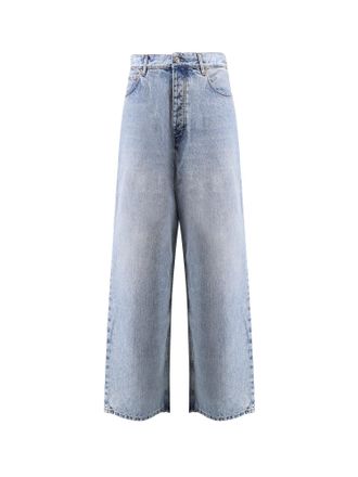 Balenciaga Baggy Denim Trousers