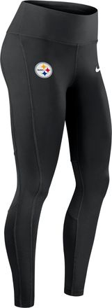 Nike Pittsburgh Steelers Epic Fast Nike Womens Dri-FIT NFL Leggings in Black | 01N3912Z7L-DUN