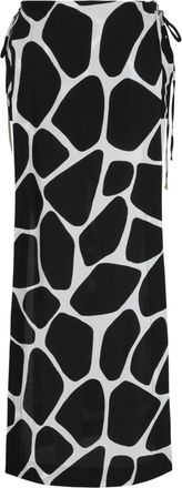 Valentino Patterned Maxi Skort