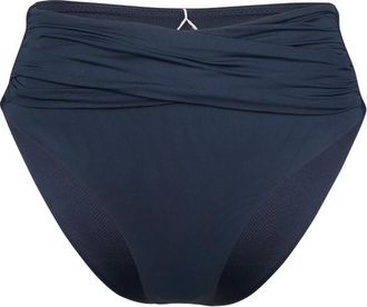Seafolly Collective High Waist Wrap Front Pant Bikini-Bottom für Damen | blau