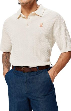 Psycho Bunny Jace Relaxed Fit Polo in Sandshell at Nordstrom, Size 5