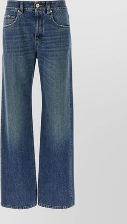 Brunello Cucinelli denim wide-leg jeans