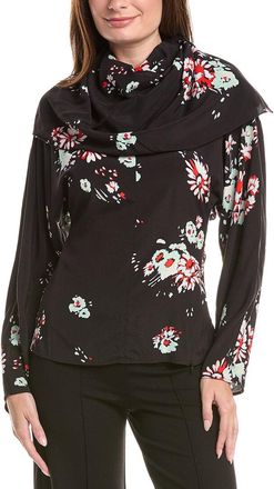 Proenza Schouler Ysabelle Silk-Blend Top