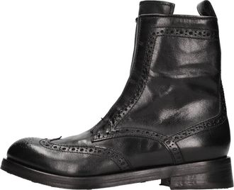 J.P. David Schoenen, Dames, Zwart, 38 EU, Leer, Leren Enkellaarzen