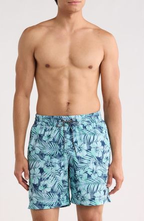 Hurley Double High Volley Swim Shorts in Industrial Blue at Nordstrom Rack, Size X-Large