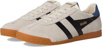 Gola Elan Mens Shoes White/Black/Moonlight : 8.5 D - Medium, Leather