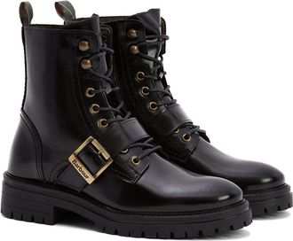Barbour Ouseburne Bootie in Black Glace at Nordstrom, Size 10