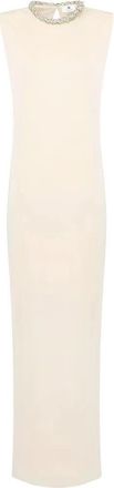Elisabetta Franchi Abito Lungo In Acetato Red Carpet Long Dress