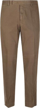 Pantaloni Torino Rebel Pant - Heren - Straight fit broeken - Bruin - XL - Katoen - Broeken