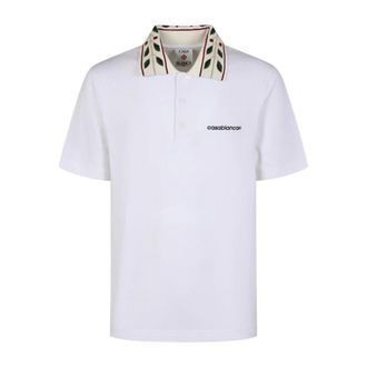 Casablanca Heren, Tops, Wit, Maat: M Katoen