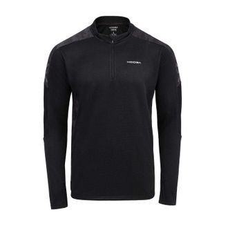 Kooga KooGa Heren Vortec Camouflage Rugby Base Layer Top (Zwart)