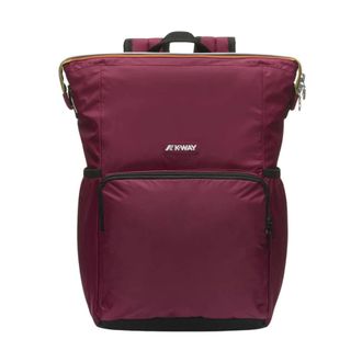 K-Way Lightweight Packable Rain Jacket Backpack - unisex - K-Way - Backpacks - Red - ONE SIZE - Bags