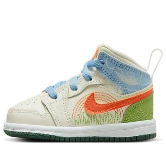 Nike Jordan (TD) Air Jordan 1 Mid SE Stitch DX2463-100
