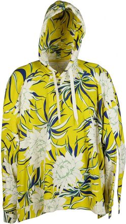 Valentino Floral-Print Nylon Raincoat - Yellow