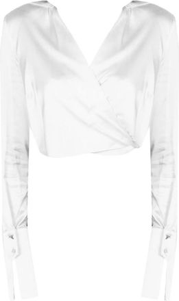 Patrizia Pepe Camicia con colletto - - Blouses & Shirts - Donna - Bianco - S