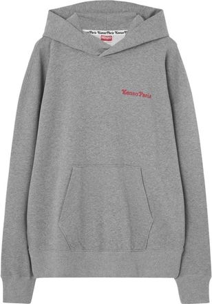 Kenzo Urban Oversize Hoodie - Heren - Hoodies - Grijs - S - Katoen - Hoodies & sweatvesten
