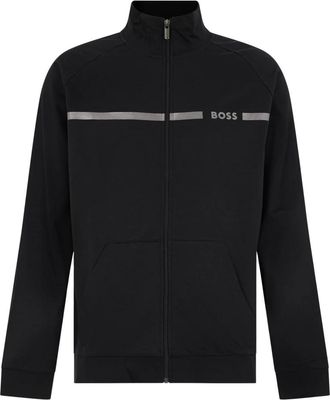 HUGO BOSS Fitness, Heren, Zwart, L, Katoen, Authentic Jacket Z
