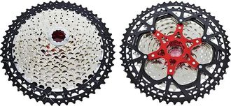 OEM Pi&ntilde;&oacute;n Libre Para Bicicleta De Monta&ntilde;a, Aleaci&oacute;n De Aluminio Ultraligera, Compatible Con M&uacute;ltiples Velocidades, 12s 52t Plateado