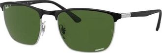 Ray-Ban Square Zonnebril - unisex - Zonnebrillen - Zwart - 57 MM - Accessoires