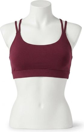 Spanx Low Impact Sports Bra In Plum Berry