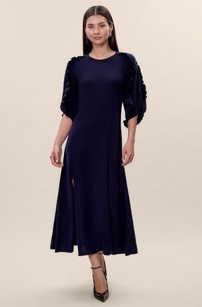 Rebecca Taylor Kaia Sweater Dress in Navy at Nordstrom, Size X-Small