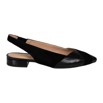 Geox Charyssa Ballerinas - Dames - Schoenen - Zwart - Maat: 38 1/2 EU Leer