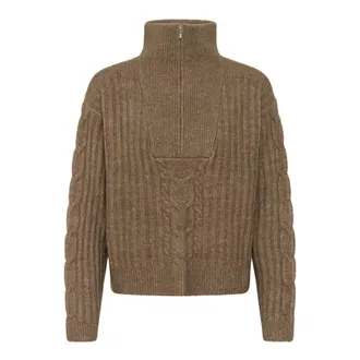Cream Ropa de punto - Knitwear - Mujer - Marr&oacute;n - XL