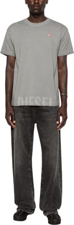 Diesel Grey Crew Neck T-Shirt