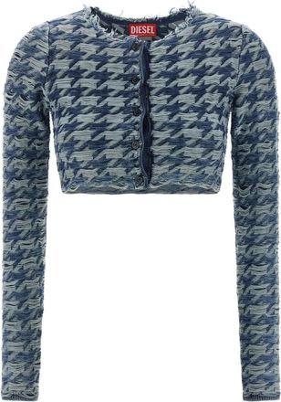 Diesel Truien & Vesten, Dames, Blauw, M, Katoen, M-Hella Cardigan