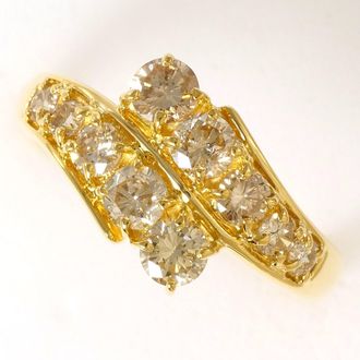 C&A Unbranded yellow gold yellow gold (18K) Band Ring (Pre-Owned)