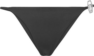 Philipp Plein Slip Crystal - Dames - Bikinis - Zwart - S - Badmode