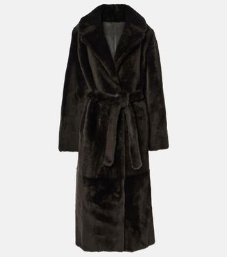 Yves Salomon Cappotto in shearling