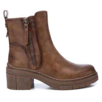 Xti Womens Casual Booties In Light Brown