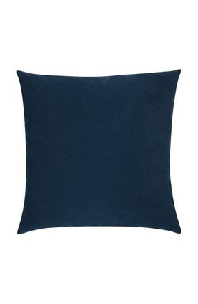 Elaine Smith Plush Velvet Indoor & Outdoor Woven Accent Pillow in Midnight at Nordstrom, Size 20X20
