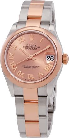 Rolex Datejust 31 Rose Dial Automatic Ladiess Steel and 18kt Everose Gold Oyster Watch 278241PRO