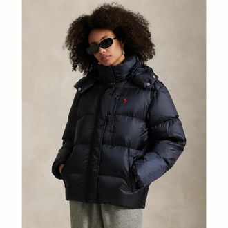 Ralph Lauren Korte donsjas met kap