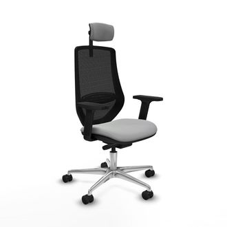 Piqueras y Crespo Piqueras-y-crespo Mardos Silla Escritorio Gris Claro Ergon&oacute;mica