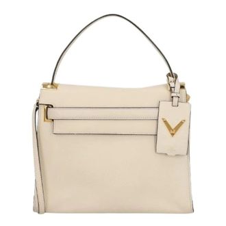 Valentino Pre-owned Handbags, female, Beige, Size: ONE SIZE Pre-owned Shoulder Bag