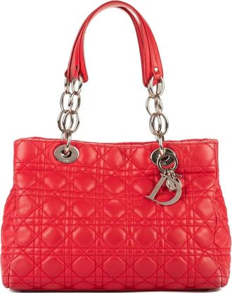 Dior Borsa a mano Lady Dior 2000 - Rosso