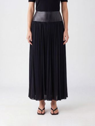 Alaia Gonna plissettato in viscosa stretch