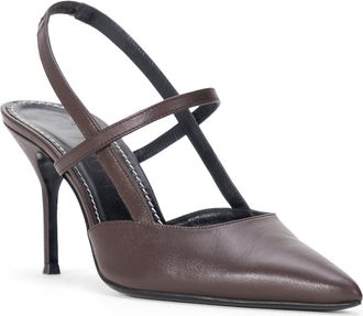 Staud Sebastian Slingback Sandal in Espresso at Nordstrom, Size 10.5Us