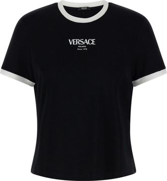 Versace Black Logo T-shirt