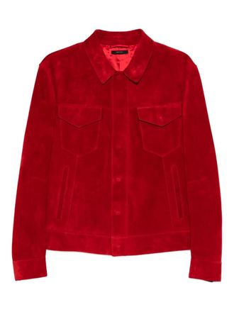 Tom Ford patch-pocket jacket - Red