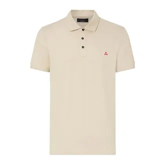 Peuterey Polo Shirts, male, Beige, Size: 2XL Mezzola 02 Polo