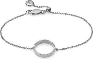 Monica Vinader Naida Open Circle Bracelet in Silver at Nordstrom Rack