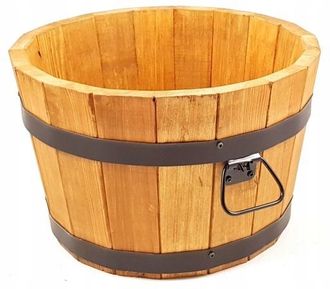 OEM Maceta De Pino 42xh26, Roble