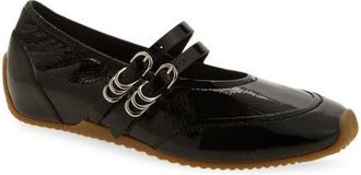 Rag & Bone Emilee Mary Jane Runner in Black at Nordstrom, Size 10.5Us