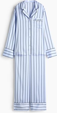 H&M Satinpyjama - Blue