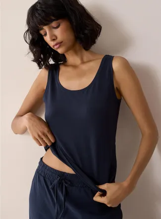 Twik Womens Semi-slim fit scoop-neck Cami Top