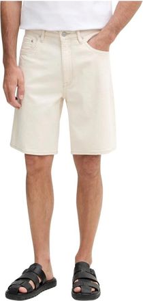 Guess Hombre, Pantalones cortos, Beige, Talla: W33